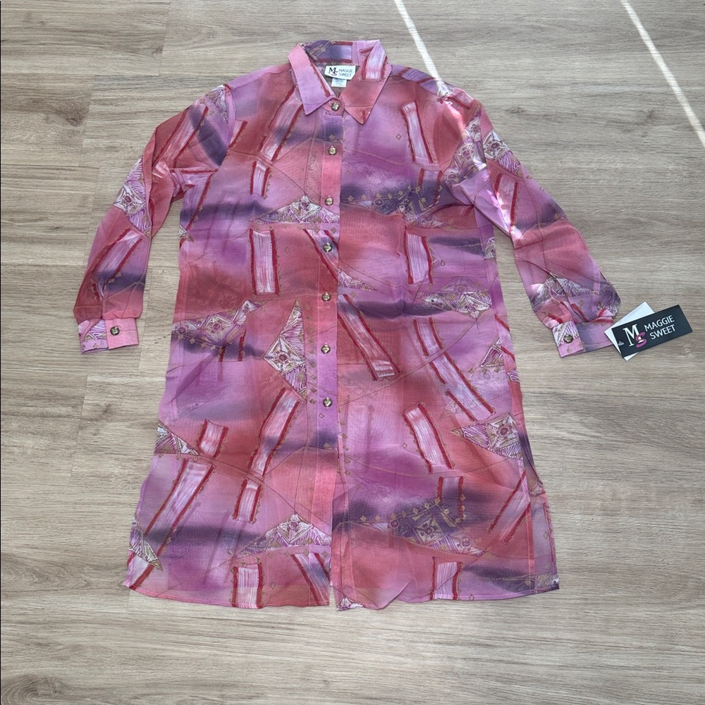 Maggie Sweet Pink and Purple Women's Dress